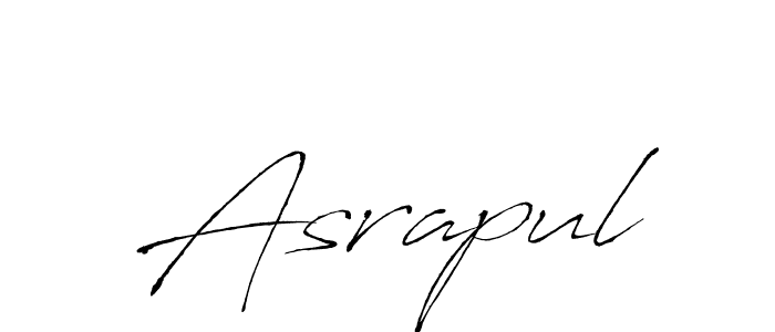 Also we have Asrapul name is the best signature style. Create professional handwritten signature collection using Antro_Vectra autograph style. Asrapul signature style 6 images and pictures png