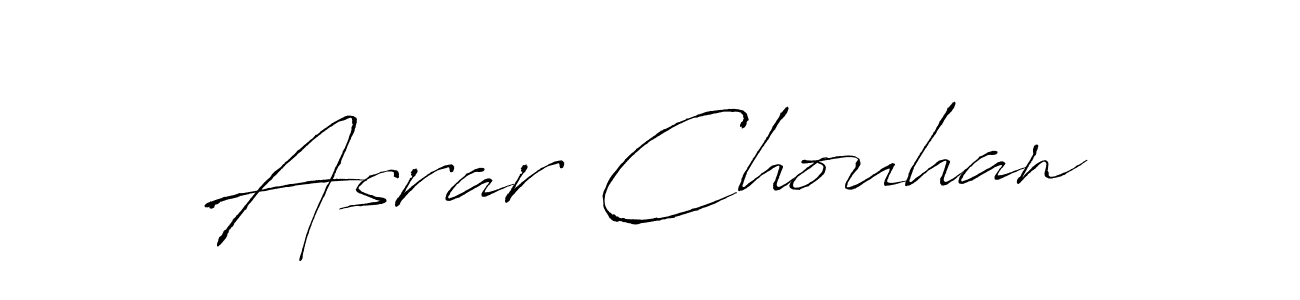 Also we have Asrar Chouhan name is the best signature style. Create professional handwritten signature collection using Antro_Vectra autograph style. Asrar Chouhan signature style 6 images and pictures png