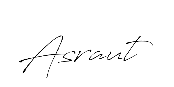 How to make Asraut signature? Antro_Vectra is a professional autograph style. Create handwritten signature for Asraut name. Asraut signature style 6 images and pictures png