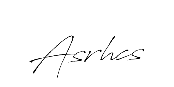 Also we have Asrhcs name is the best signature style. Create professional handwritten signature collection using Antro_Vectra autograph style. Asrhcs signature style 6 images and pictures png