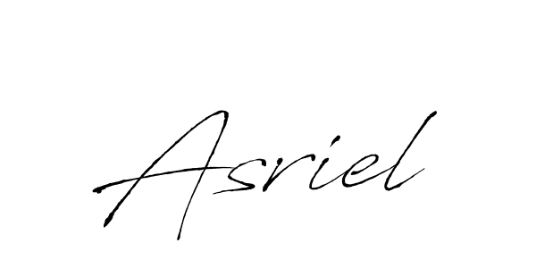 Asriel stylish signature style. Best Handwritten Sign (Antro_Vectra) for my name. Handwritten Signature Collection Ideas for my name Asriel. Asriel signature style 6 images and pictures png