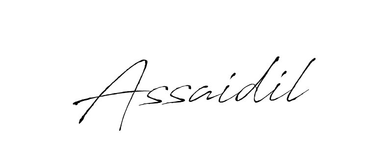 How to make Assaidil signature? Antro_Vectra is a professional autograph style. Create handwritten signature for Assaidil name. Assaidil signature style 6 images and pictures png