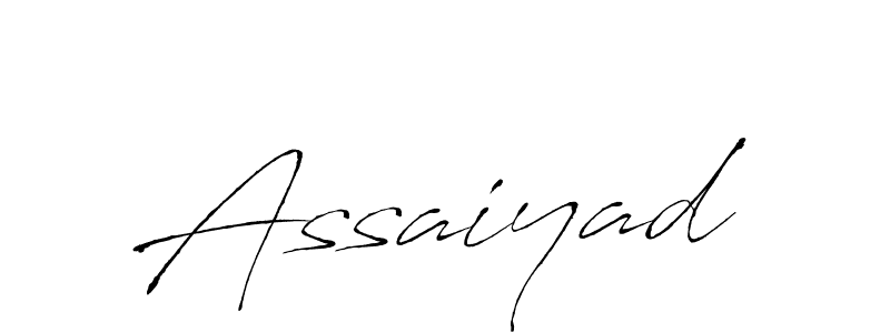 Also we have Assaiyad name is the best signature style. Create professional handwritten signature collection using Antro_Vectra autograph style. Assaiyad signature style 6 images and pictures png