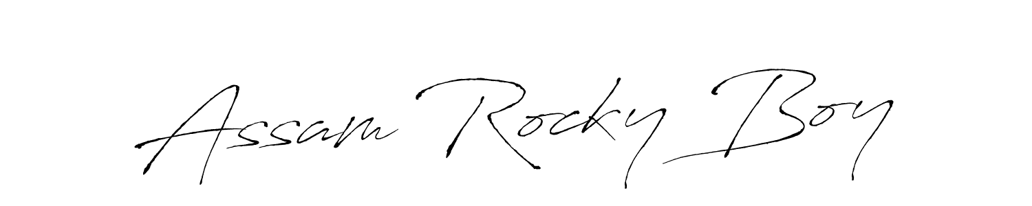 Once you've used our free online signature maker to create your best signature Antro_Vectra style, it's time to enjoy all of the benefits that Assam Rocky Boy name signing documents. Assam Rocky Boy signature style 6 images and pictures png