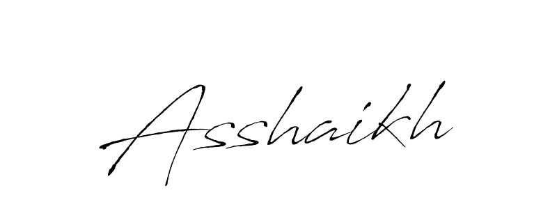 How to make Asshaikh signature? Antro_Vectra is a professional autograph style. Create handwritten signature for Asshaikh name. Asshaikh signature style 6 images and pictures png