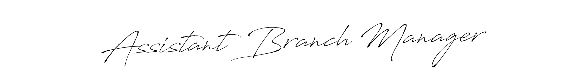 Also we have Assistant Branch Manager name is the best signature style. Create professional handwritten signature collection using Antro_Vectra autograph style. Assistant Branch Manager signature style 6 images and pictures png