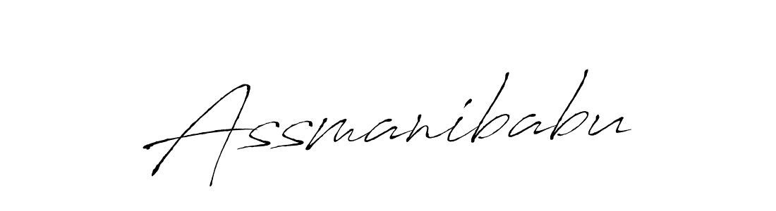 Similarly Antro_Vectra is the best handwritten signature design. Signature creator online .You can use it as an online autograph creator for name Assmanibabu. Assmanibabu signature style 6 images and pictures png