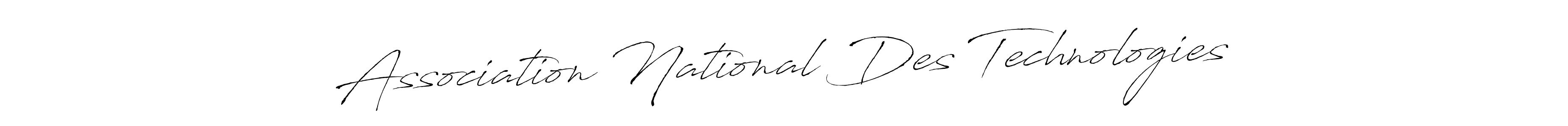 Make a beautiful signature design for name Association National Des Technologies. Use this online signature maker to create a handwritten signature for free. Association National Des Technologies signature style 6 images and pictures png