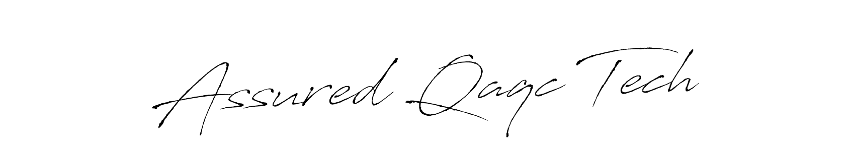 Antro_Vectra is a professional signature style that is perfect for those who want to add a touch of class to their signature. It is also a great choice for those who want to make their signature more unique. Get Assured Qaqc Tech name to fancy signature for free. Assured Qaqc Tech signature style 6 images and pictures png