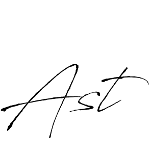 You should practise on your own different ways (Antro_Vectra) to write your name (Ast) in signature. don't let someone else do it for you. Ast signature style 6 images and pictures png