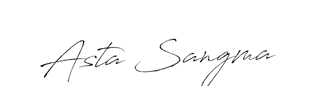 You can use this online signature creator to create a handwritten signature for the name Asta Sangma. This is the best online autograph maker. Asta Sangma signature style 6 images and pictures png