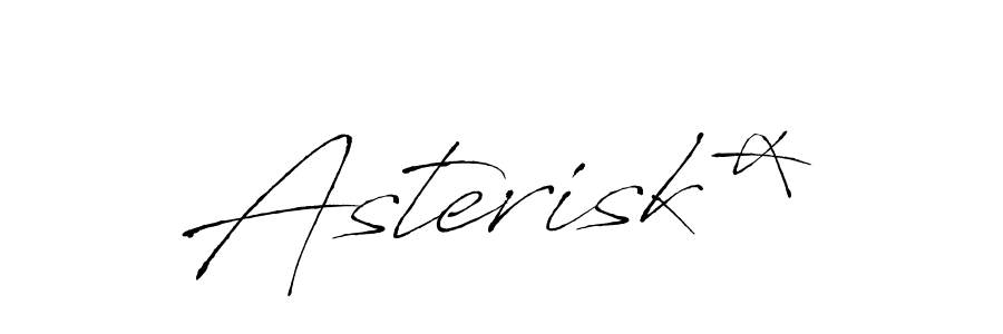 Similarly Antro_Vectra is the best handwritten signature design. Signature creator online .You can use it as an online autograph creator for name Asterisk*. Asterisk* signature style 6 images and pictures png