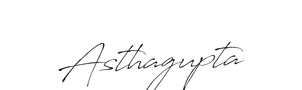 Use a signature maker to create a handwritten signature online. With this signature software, you can design (Antro_Vectra) your own signature for name Asthagupta. Asthagupta signature style 6 images and pictures png