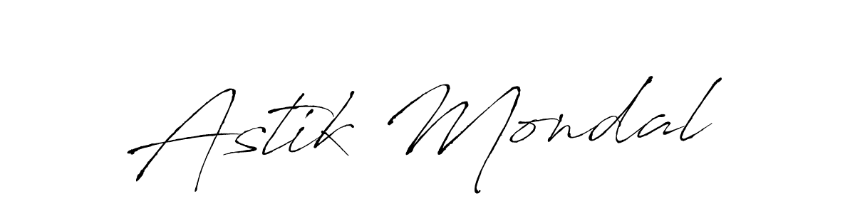 How to make Astik Mondal name signature. Use Antro_Vectra style for creating short signs online. This is the latest handwritten sign. Astik Mondal signature style 6 images and pictures png