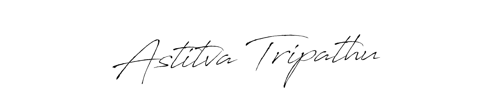 Make a beautiful signature design for name Astitva Tripathu. With this signature (Antro_Vectra) style, you can create a handwritten signature for free. Astitva Tripathu signature style 6 images and pictures png