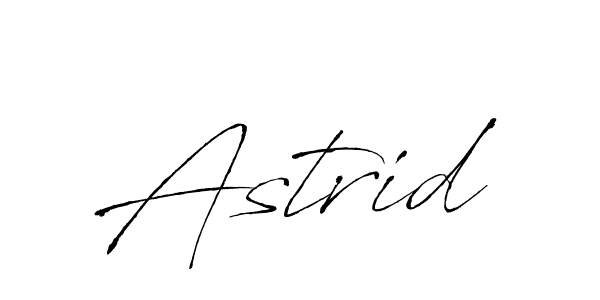 Create a beautiful signature design for name Astrid. With this signature (Antro_Vectra) fonts, you can make a handwritten signature for free. Astrid signature style 6 images and pictures png