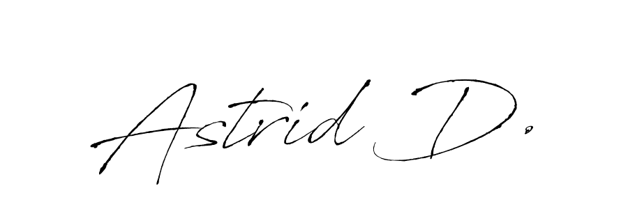 Also we have Astrid D. name is the best signature style. Create professional handwritten signature collection using Antro_Vectra autograph style. Astrid D. signature style 6 images and pictures png