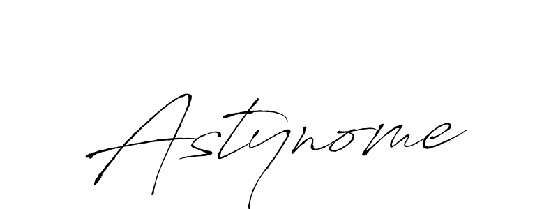 Design your own signature with our free online signature maker. With this signature software, you can create a handwritten (Antro_Vectra) signature for name Astynome. Astynome signature style 6 images and pictures png