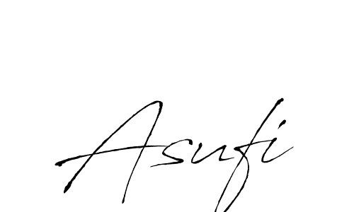 Make a beautiful signature design for name Asufi. With this signature (Antro_Vectra) style, you can create a handwritten signature for free. Asufi signature style 6 images and pictures png