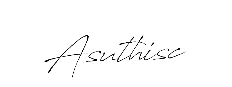 This is the best signature style for the Asuthisc name. Also you like these signature font (Antro_Vectra). Mix name signature. Asuthisc signature style 6 images and pictures png