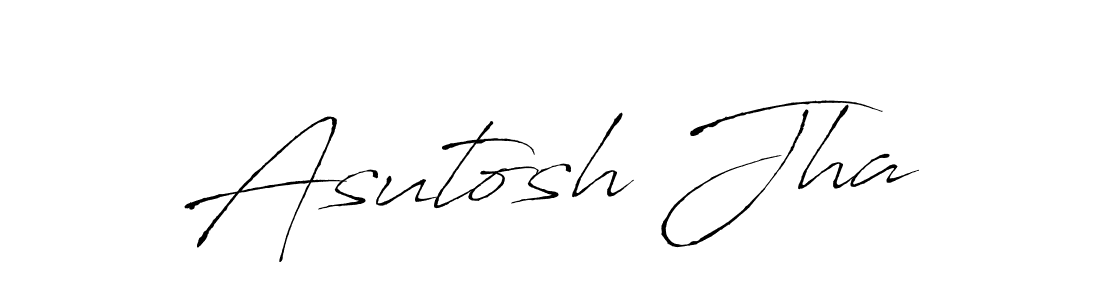 How to make Asutosh Jha signature? Antro_Vectra is a professional autograph style. Create handwritten signature for Asutosh Jha name. Asutosh Jha signature style 6 images and pictures png