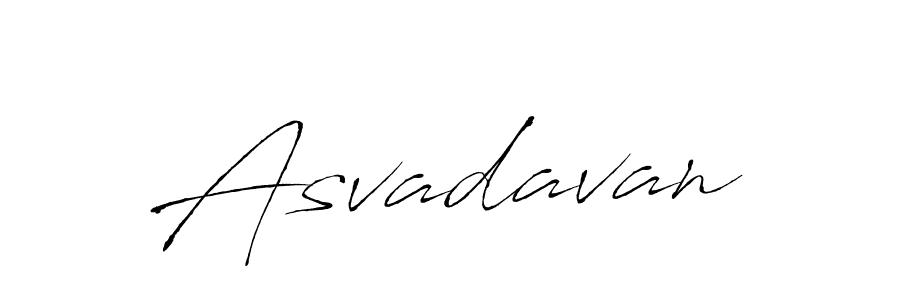 Asvadavan stylish signature style. Best Handwritten Sign (Antro_Vectra) for my name. Handwritten Signature Collection Ideas for my name Asvadavan. Asvadavan signature style 6 images and pictures png