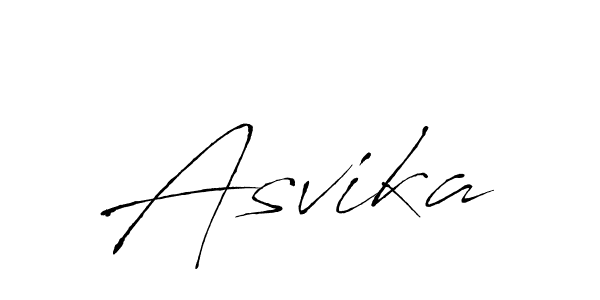 How to make Asvika name signature. Use Antro_Vectra style for creating short signs online. This is the latest handwritten sign. Asvika signature style 6 images and pictures png