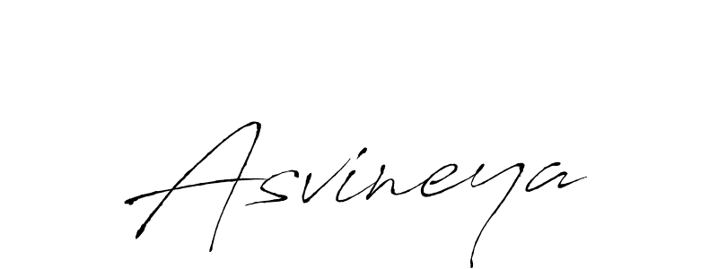 Design your own signature with our free online signature maker. With this signature software, you can create a handwritten (Antro_Vectra) signature for name Asvineya. Asvineya signature style 6 images and pictures png