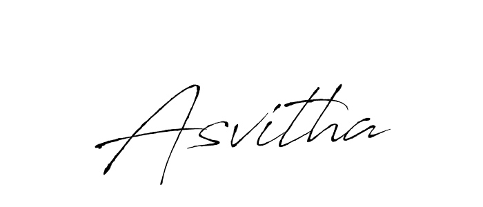 Create a beautiful signature design for name Asvitha. With this signature (Antro_Vectra) fonts, you can make a handwritten signature for free. Asvitha signature style 6 images and pictures png