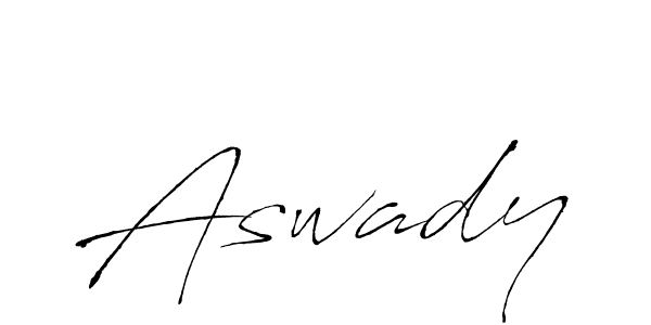 Once you've used our free online signature maker to create your best signature Antro_Vectra style, it's time to enjoy all of the benefits that Aswady name signing documents. Aswady signature style 6 images and pictures png