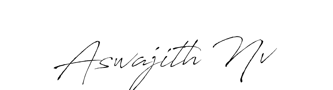 How to Draw Aswajith Nv signature style? Antro_Vectra is a latest design signature styles for name Aswajith Nv. Aswajith Nv signature style 6 images and pictures png