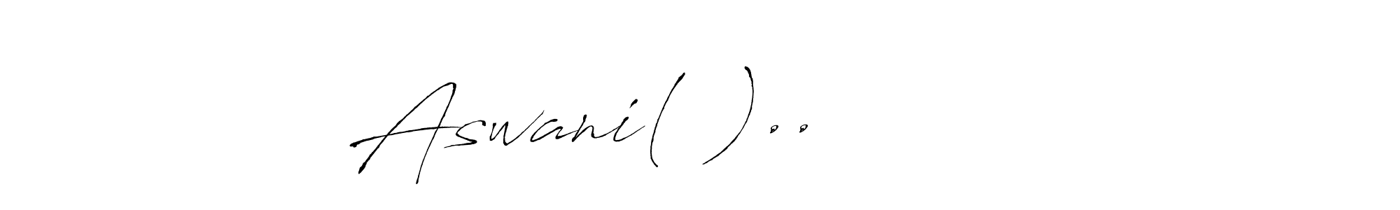 Also You can easily find your signature by using the search form. We will create Aswani(^)..          name handwritten signature images for you free of cost using Antro_Vectra sign style. Aswani(^)..          signature style 6 images and pictures png