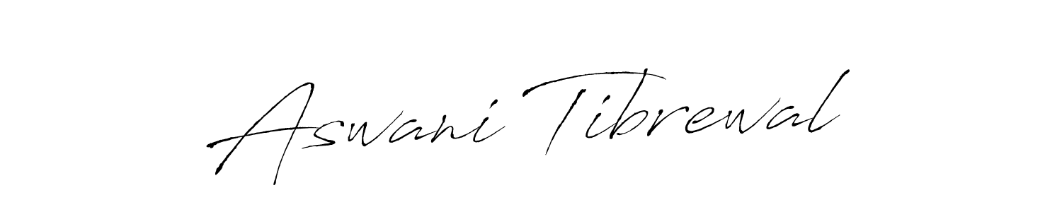 Use a signature maker to create a handwritten signature online. With this signature software, you can design (Antro_Vectra) your own signature for name Aswani Tibrewal. Aswani Tibrewal signature style 6 images and pictures png