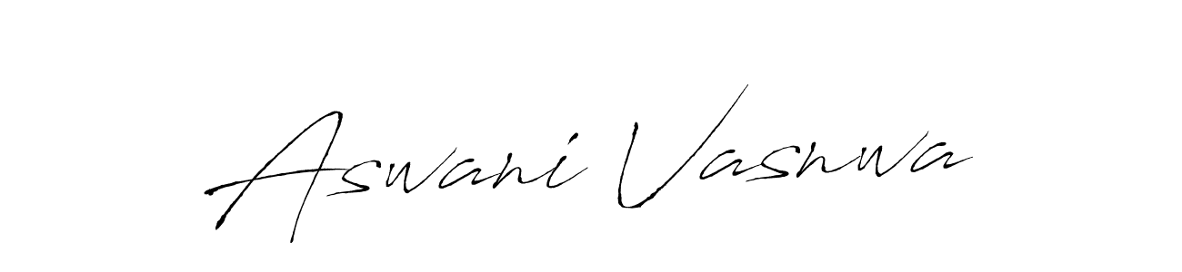 You should practise on your own different ways (Antro_Vectra) to write your name (Aswani Vasnwa) in signature. don't let someone else do it for you. Aswani Vasnwa signature style 6 images and pictures png