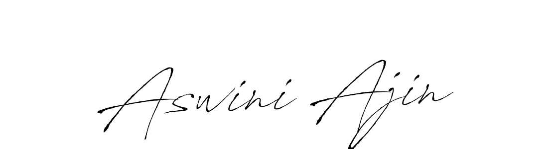 Antro_Vectra is a professional signature style that is perfect for those who want to add a touch of class to their signature. It is also a great choice for those who want to make their signature more unique. Get Aswini Ajin name to fancy signature for free. Aswini Ajin signature style 6 images and pictures png