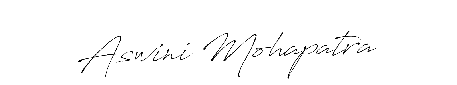 How to make Aswini Mohapatra signature? Antro_Vectra is a professional autograph style. Create handwritten signature for Aswini Mohapatra name. Aswini Mohapatra signature style 6 images and pictures png
