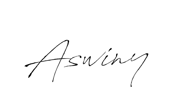 Aswiny stylish signature style. Best Handwritten Sign (Antro_Vectra) for my name. Handwritten Signature Collection Ideas for my name Aswiny. Aswiny signature style 6 images and pictures png