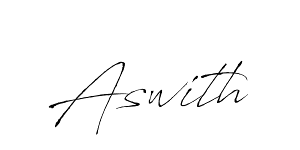 How to make Aswith signature? Antro_Vectra is a professional autograph style. Create handwritten signature for Aswith name. Aswith signature style 6 images and pictures png