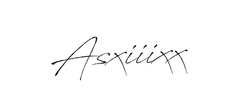 Antro_Vectra is a professional signature style that is perfect for those who want to add a touch of class to their signature. It is also a great choice for those who want to make their signature more unique. Get Asxiiixx name to fancy signature for free. Asxiiixx signature style 6 images and pictures png