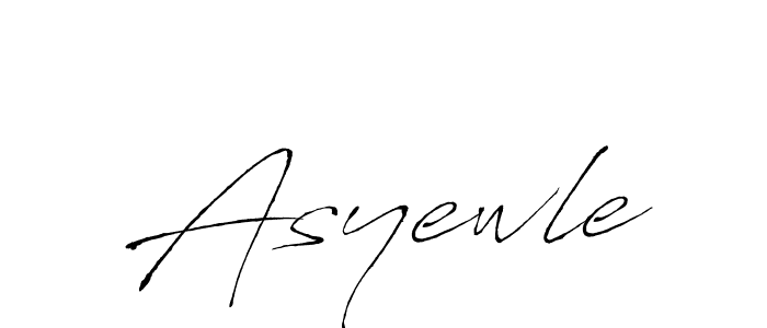 Create a beautiful signature design for name Asyewle. With this signature (Antro_Vectra) fonts, you can make a handwritten signature for free. Asyewle signature style 6 images and pictures png