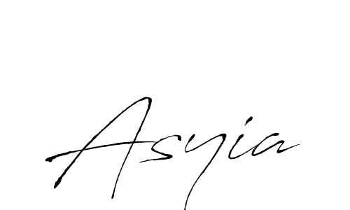 Make a beautiful signature design for name Asyia. With this signature (Antro_Vectra) style, you can create a handwritten signature for free. Asyia signature style 6 images and pictures png