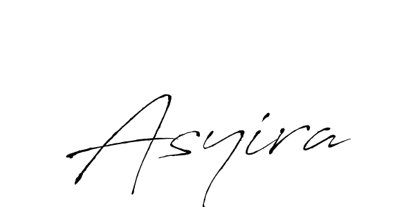 How to make Asyira name signature. Use Antro_Vectra style for creating short signs online. This is the latest handwritten sign. Asyira signature style 6 images and pictures png