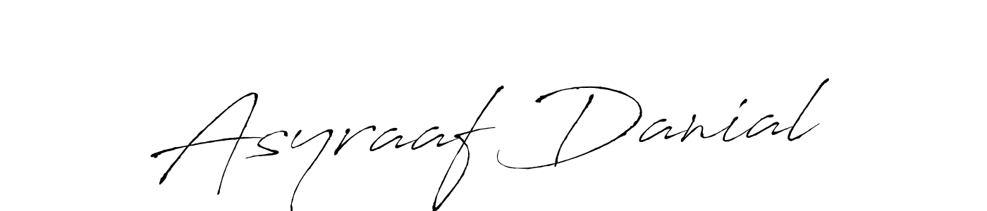 Make a beautiful signature design for name Asyraaf Danial. Use this online signature maker to create a handwritten signature for free. Asyraaf Danial signature style 6 images and pictures png