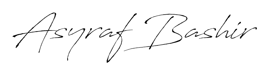 Explore multiple handwriting variations for Asyraf Bashir including this stunning Antro_Vectra design. Free to use across all platforms. Asyraf Bashir signature style 6 images and pictures png