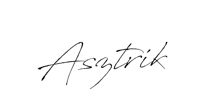 Antro_Vectra is a professional signature style that is perfect for those who want to add a touch of class to their signature. It is also a great choice for those who want to make their signature more unique. Get Asztrik name to fancy signature for free. Asztrik signature style 6 images and pictures png