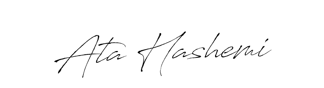 Make a beautiful signature design for name Ata Hashemi. Use this online signature maker to create a handwritten signature for free. Ata Hashemi signature style 6 images and pictures png