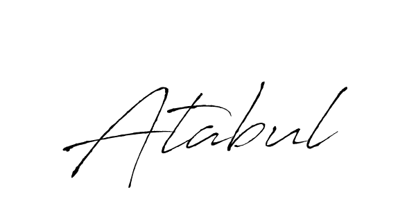 How to make Atabul signature? Antro_Vectra is a professional autograph style. Create handwritten signature for Atabul name. Atabul signature style 6 images and pictures png