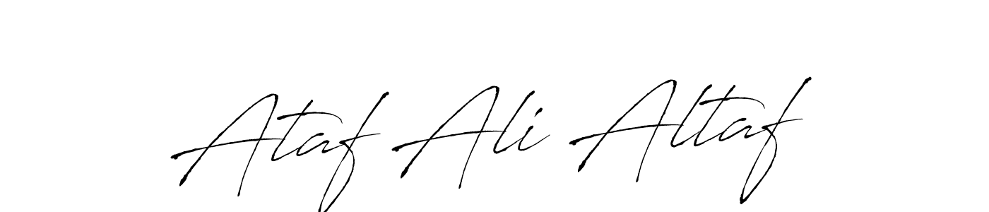 Ataf Ali Altaf stylish signature style. Best Handwritten Sign (Antro_Vectra) for my name. Handwritten Signature Collection Ideas for my name Ataf Ali Altaf. Ataf Ali Altaf signature style 6 images and pictures png