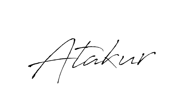 The best way (Antro_Vectra) to make a short signature is to pick only two or three words in your name. The name Atakur include a total of six letters. For converting this name. Atakur signature style 6 images and pictures png