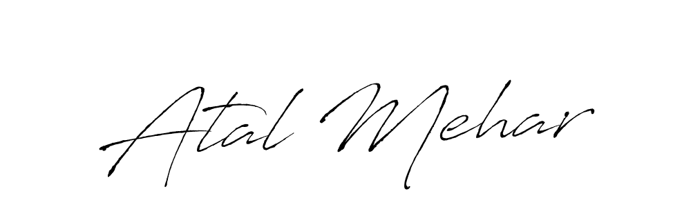 The best way (Antro_Vectra) to make a short signature is to pick only two or three words in your name. The name Atal Mehar include a total of six letters. For converting this name. Atal Mehar signature style 6 images and pictures png